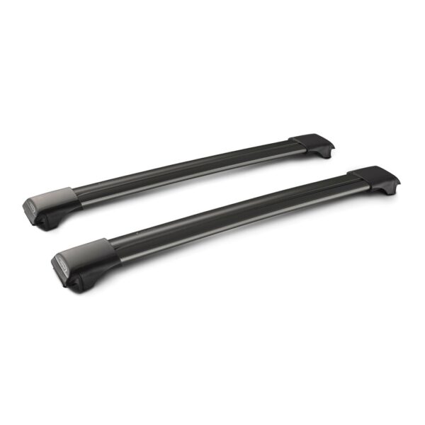 ALL IN POINT ΜΠΑΡΕΣ ΟΡΟΦΗΣ ΑΛΟΥΜΙΝΙΟΥ ΜΑΥΡΗ RAIL BAR STANDARD 103cm ΜΕ ΚΛΕΙΔΙ - 2 TEM. - AIN-167621 LEFKELIS.GR