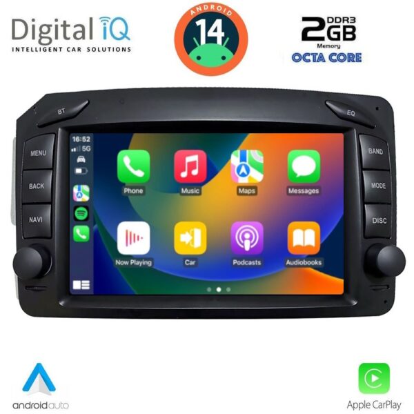 DIGITAL IQ BLF 371_CPA (7" DECK) MULTIMEDIA SYSTEM for MERCEDES C (W203) - CLK (W209) mod. 1999-2004 - Image 2