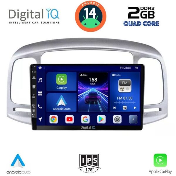 AIN-136744 - Digital iQ - DIGITAL IQ BXC 3249_CPAA (9inc) MULTIMEDIA TABLET for HYUNDAI ACCENT mod. 2005-2012 - ALL IN POINT - LEFKELIS.GR