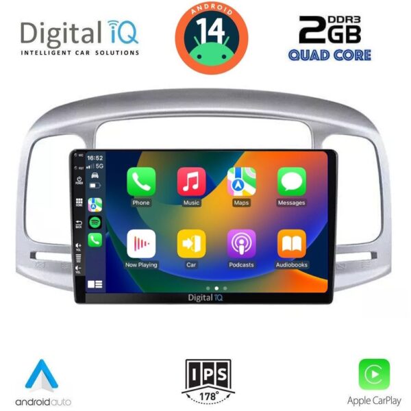 DIGITAL IQ BXC 3249_CPAA (9inc) MULTIMEDIA TABLET for HYUNDAI ACCENT mod. 2005-2012 - Image 2