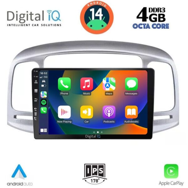 DIGITAL IQ BXF 6249_CPAA (9inc) MULTIMEDIA TABLET for HYUNDAI ACCENT mod. 2005-2012 - Image 2
