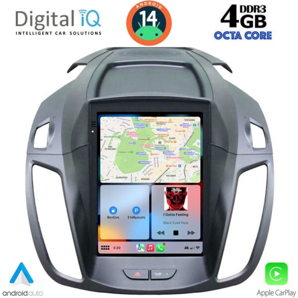 DIGITAL IQ BXF 6964_CPAA TESLA STYLE for FORD KUGA mod. 2013-2019 - Image 2