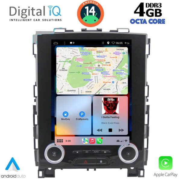 DIGITAL IQ BXF 6998_CPAA TESLA STYLE  for RENAULT KOLEOS - MEGANE 4 mod. 2016> - Image 2