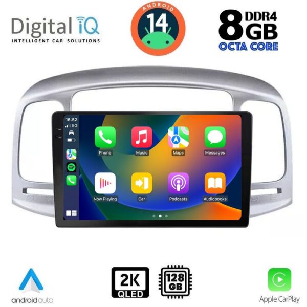 DIGITAL IQ BXF 11249_CPAA (9inc) MULTIMEDIA TABLET for HYUNDAI ACCENT mod. 2005-2012 - Image 2