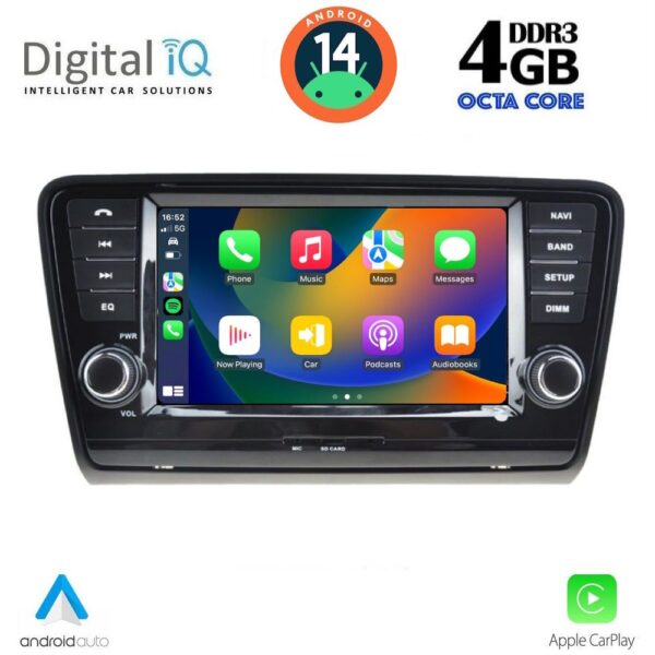 DIGITAL IQ MSG 406_CPA (8” DECK) MULTIMEDIA SYSTEM for SKODA OCTAVIA 7 mod. 2013-2021 - Image 2