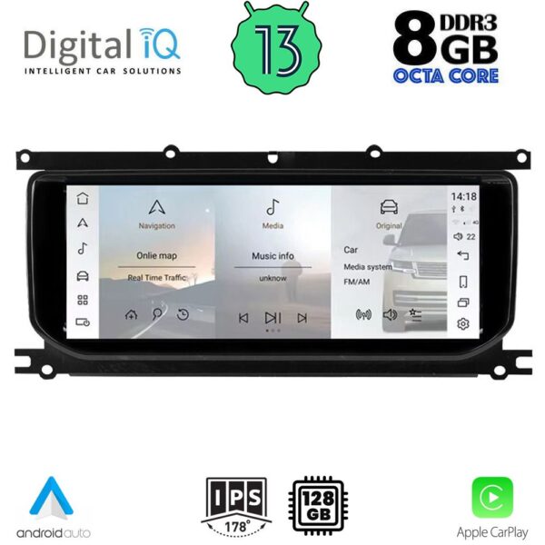 AIN-137112 - Digital iQ - DIGITAL IQ FZ 3026 (10.25inc) MULTIMEDIA SYSTEM for RANGE ROVER EVOQUE L538 mod. 2012-2016 with BOSCH System - ALL IN POINT - LEFKELIS.GR