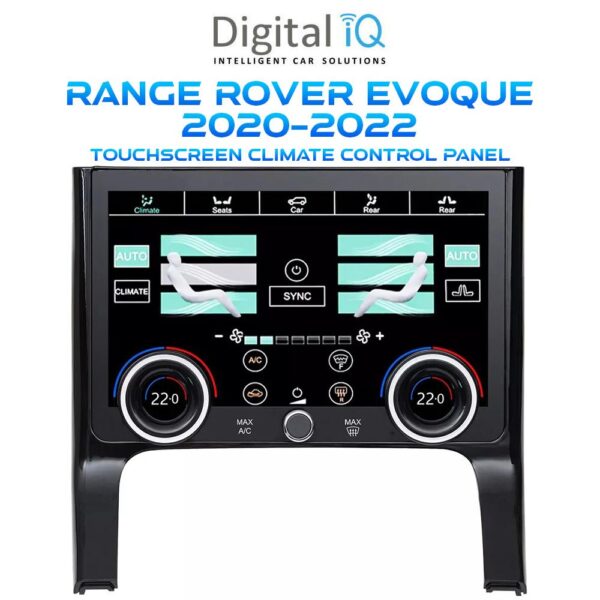 AIN-137135 - Digital iQ - DIQ FZ 2026 TOUCHSCREEN CLIMATE CONTROL PANEL 10" for RANGE ROVER EVOQUE mod. 2020-2022 - ALL IN POINT - LEFKELIS.GR