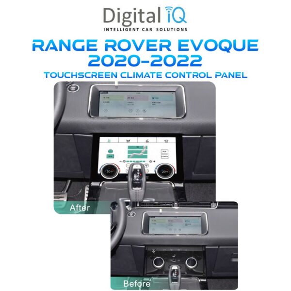 DIQ FZ 2026 TOUCHSCREEN CLIMATE CONTROL PANEL 10" for RANGE ROVER EVOQUE mod. 2020-2022 - Image 2
