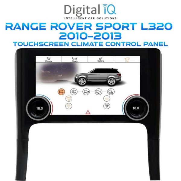 AIN-136650 - Digital iQ - DIQ FZ 2012 TOUCHSCREEN CLIMATE CONTROL PANEL 10" for RANGE ROVER SPORT L320 mod. 2010-2013 - ALL IN POINT - LEFKELIS.GR