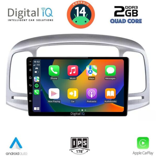 DIGITAL IQ RSB 1249_CPA (9inc) MULTIMEDIA TABLET for HYUNDAI ACCENT mod. 2005-2012 - Image 2