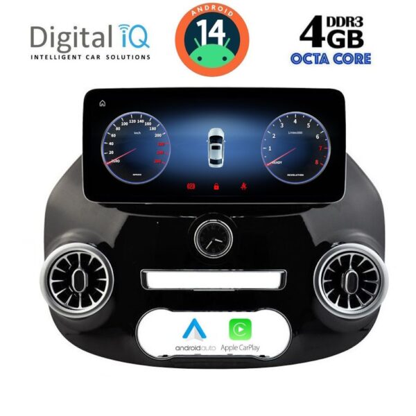 DIGITAL IQ TOP 16994_CPA (12.3inc) MULTIMEDIA SYSTEM for MERCEDES VITO - VIANO mod. 2015-2024 - Image 2