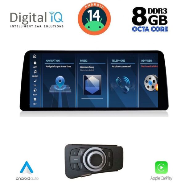 AIN-140998 - Digital iQ - DIGITAL IQ TPK 16954_CPA (10.25'') (CCC) MULTIMEDIA SYSTEM for BMW S.3 (E90-91-92) mod. 2005-2012 - ALL IN POINT - LEFKELIS.GR