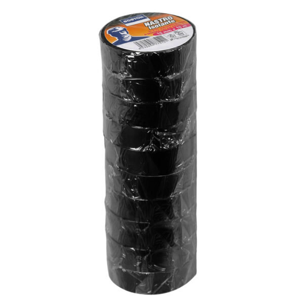ΜΟΝΩΤΙΚΗ ΤΑΙΝΙΑ PRO-TAPE ΜΑΥΡΟ ΧΡΩΜΑ 15mm x 10m LAMPA - 1 ΤΕΜ. - Image 2