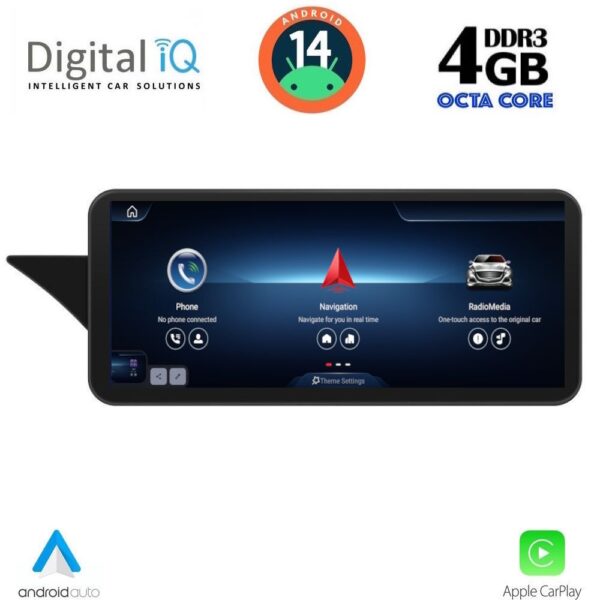 AIN-140625 - Digital iQ - DIGITAL IQ TPG 15996_CPA (10.25inc) (NTG 4.5) MULTIMEDIA SYSTEM for MERCEDES GLK (X204) mod. 2013-2016 - ALL IN POINT - LEFKELIS.GR
