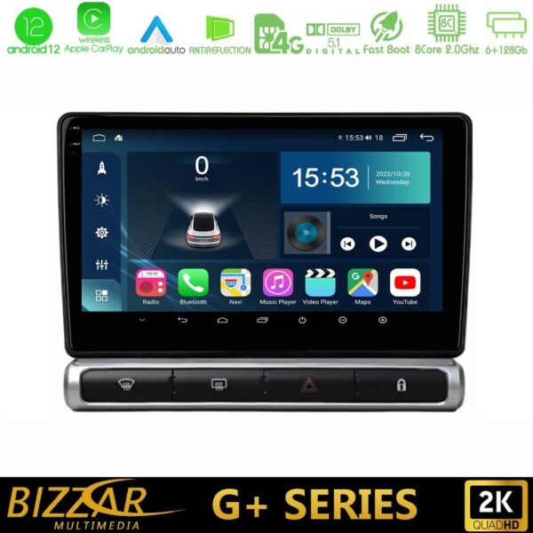 Bizzar G+ Series Citroen C3/DS3 8core Android12 6+128GB Navigation Multimedia Tablet 9"