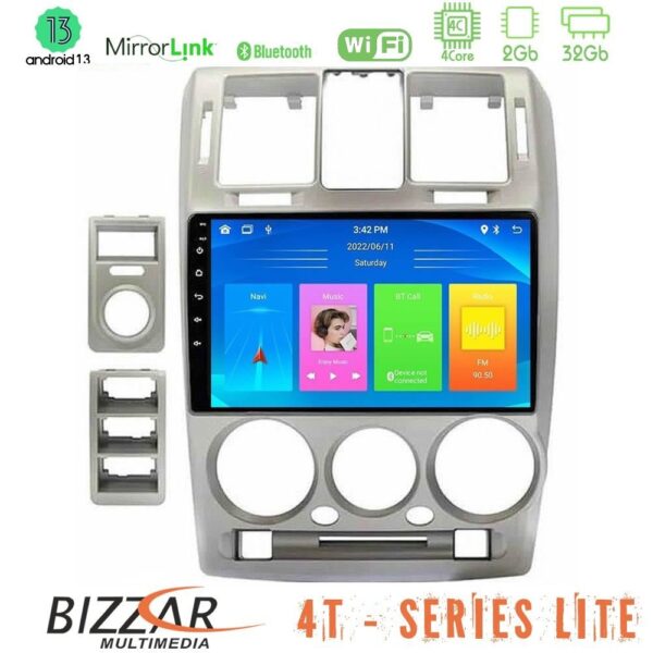 Bizzar 4T Series Hyundai Getz 2002-2009 4Core Android13 2+32GB Navigation Multimedia Tablet 9" - Image 2