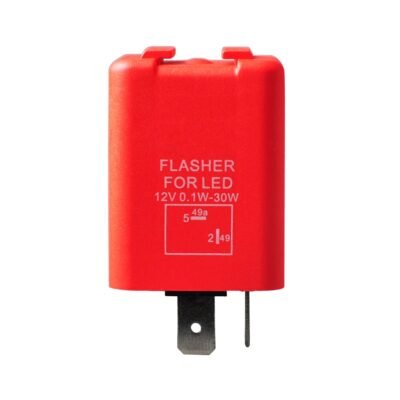 ALL IN POINT LED FLASHER (ΦΛΑΣΙΕΡΑ) 2 ΕΠΑΦΩΝ (L+-) 30x30x30mm M-TECH - 1ΤΕΜ. - AIN-169788 LEFKELIS.GR