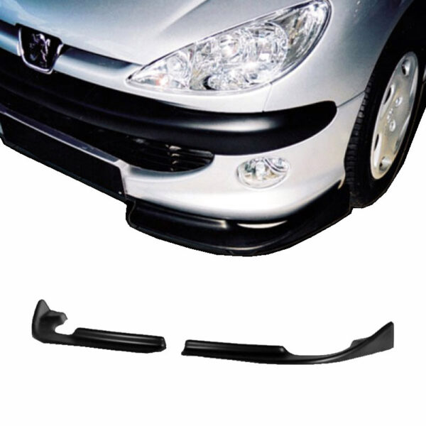 All in Point Μπροστινά Spoiler Δεξιά & Αριστερά Για Peugeot 206 98-13 Από Abs Πλαστικό 2 Τεμάχια 0003993