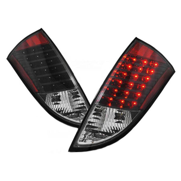 All in Point Πισινά Φανάρια Set Για Ford Focus 98-04 Hatchback 3D/5D Led Μαύρα KAtuning 0004561