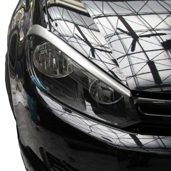 Φρυδάκια Μπροστινών Φαναριών Για VW Golf VI (6) 08-11 2 Τεμάχια - Image 2