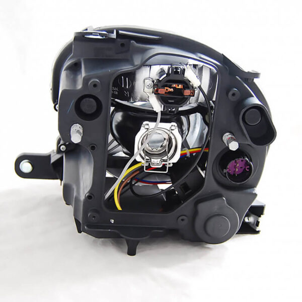 Μπροστινά Φανάρια Set Για Fiat 500 07-15 Projectors H7 Χρωμίου Με Μοτέρ Depo - Image 2