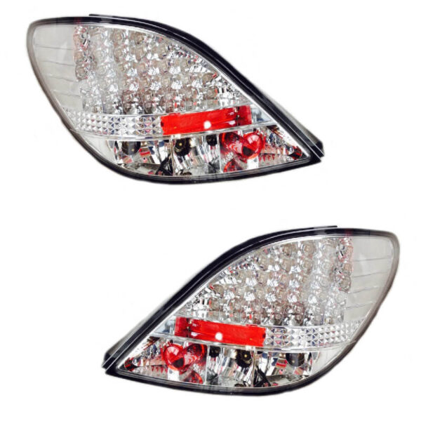 All in Point Πισινά Φανάρια Set Για Peugeot 207 06-09 Led Chrome JunYan 0005109