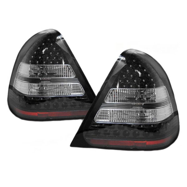 All in Point Πισινά Φανάρια Set Για Mercedes-Benz C-Class W202 93-00 Led Μαύρα KAtuning 0005121