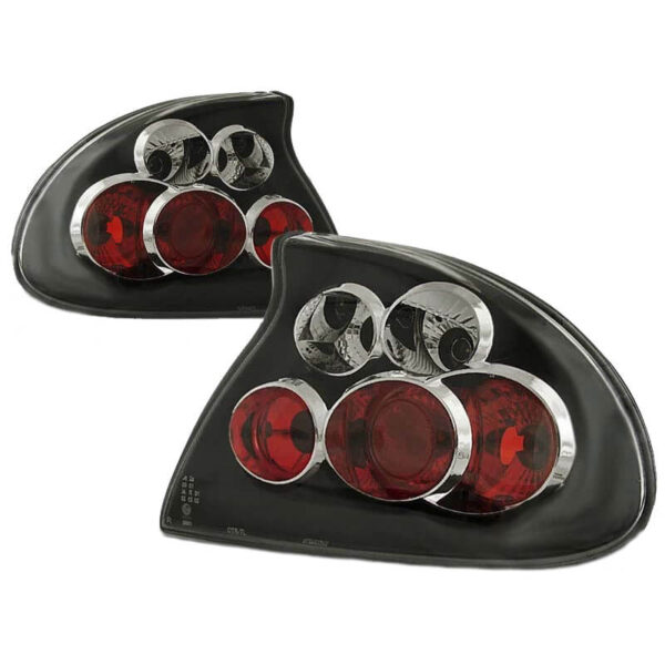 All in Point Πισινά Φανάρια Set Για Opel Tigra 94-00 Μαύρα JunYan 0005549