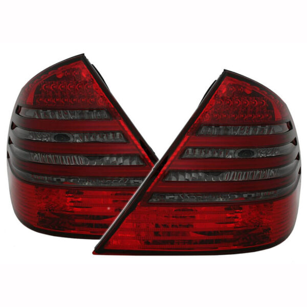 All in Point Πισινά Φανάρια Set Για Mercede-Benz E-Class W211 02-06 Led Κόκκινο/Φιμέ Eagle Eyes 0007044