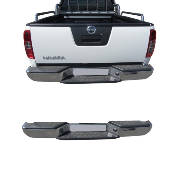 All in Point Πισινός Προφυλακτήρας Για Nissan Navara D40 05-15 2WD / 4WD Χρώμιο 0007444