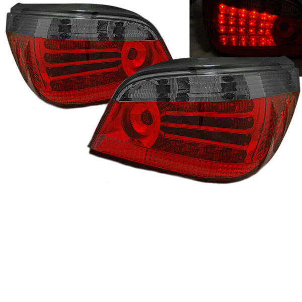 All in Point Πισινά Φανάρια Set Για Bmw 5 E60 03-07 Led Κόκκινο/Φιμέ Eagle Eyes 0007984