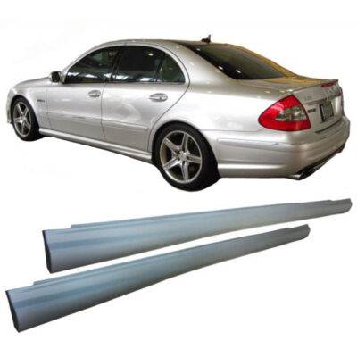 All in Point Πλαινά Μασπιέ Για Mercedes-Benz E-Class W211 02-09 Amg Look Από Abs Πλαστικό 2 Τεμάχια Made In China 0008249
