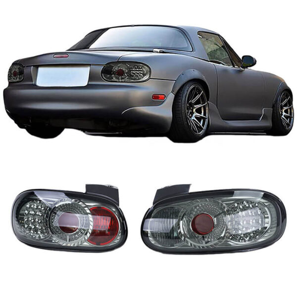 All in Point Πισινά Φανάρια Set Για Mazda MX5 98-05 Led Φιμέ Depo 0008268