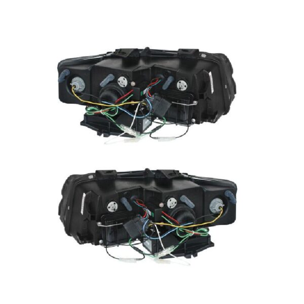 Μπροστινά Φανάρια Set Για Audi A4 B6 00-04 DRL Μαύρα H1/H1 Sonar - Image 3