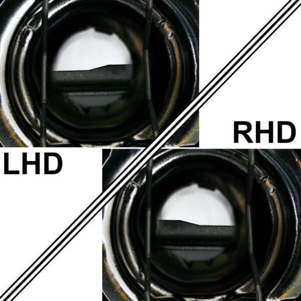 Μπροστινά Φανάρια Set Για Vw Golf IV (4) 97-03 Angel Eyes Μαύρα H7/H7/H3 Depo - Image 4