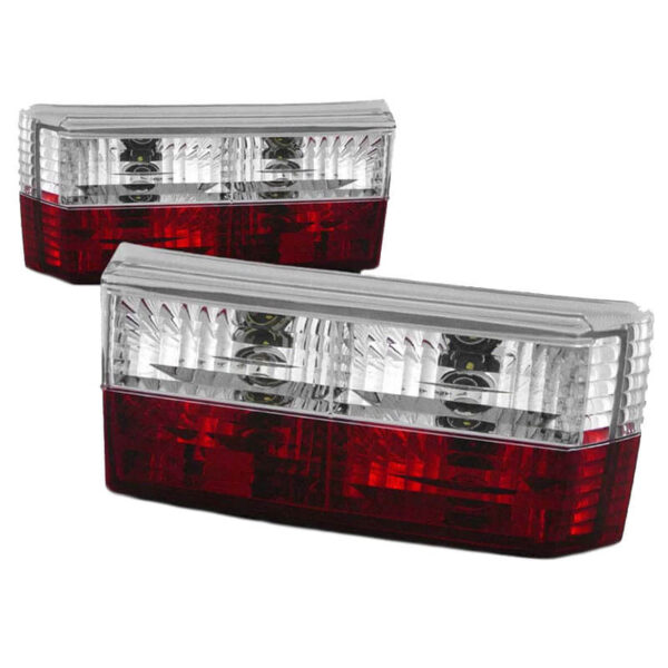 All in Point Πισινά Φανάρια Set Για Vw Golf I (1) 74-80 Κόκκινο/Crystal JunYan 0009220