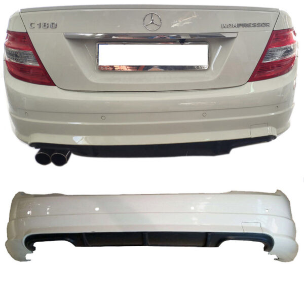 All in Point Πισινός Προφυλακτήρας Για Mercedes-Benz C-Class W204 07-11 C63 Amg Look Με PDC 0009646