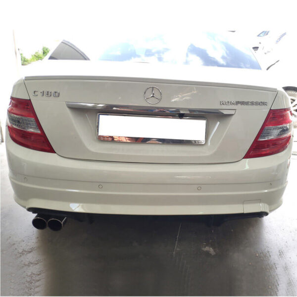 Πισινός Προφυλακτήρας Για Mercedes-Benz C-Class W204 07-11 C63 Amg Look Με PDC - Image 6