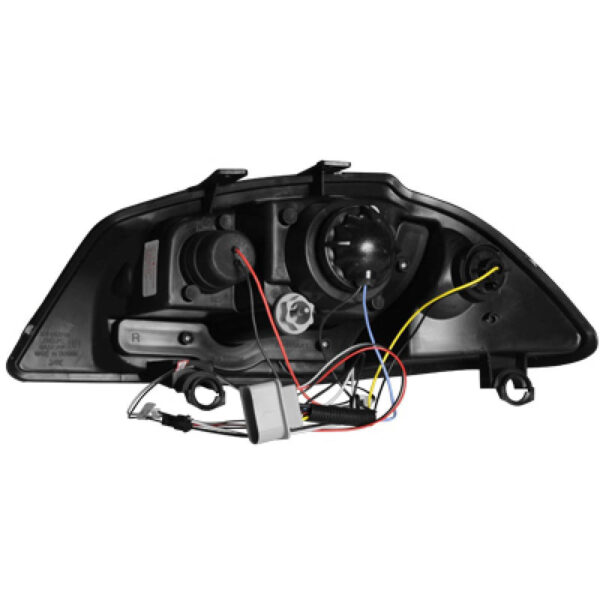 Μπροστινά Φανάρια Set Για Seat Ibiza 6L 02-08 DRL Μαύρα H1/H1 Junyan - Image 3