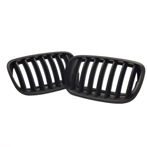 Καρδιές Μάσκας Για Bmw X5 E70 07-13 / X6 E71 08-14 Μαύρο Ματ 2 Τεμάχια - Image 3