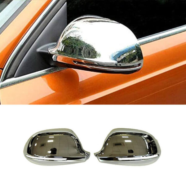 Καπάκια Καθρεφτών Για Audi A3 8P 08-11, A4 B8 08-11, A5 8T 07-11, A6 4F 08-11 (Plastic) Χρωμίου 2 Τεμάχια - Image 5