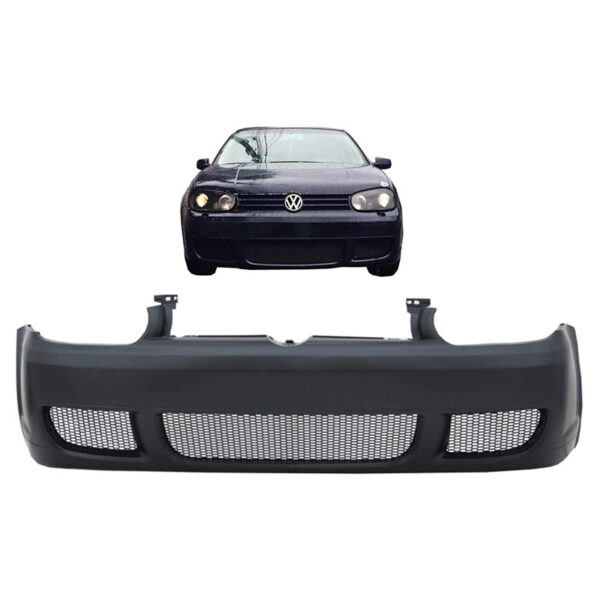 All in Point Μπροστινός Προφυλακτήρας Για VW Golf IV (4) 98-03 R32 Look Από Abs Πλαστικό Με Πλαστικές Σίτες 0012761