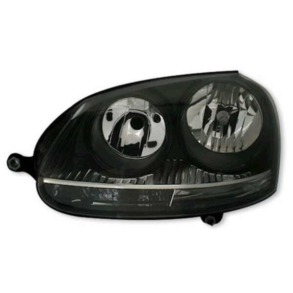 Μπροστινά Φανάρια Set Για Vw Golf V (5) 03-08 Μαύρα GTI H7/H7 Depo - Image 4