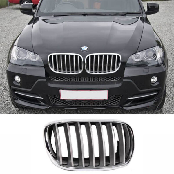 All in Point Καρδιά Μάσκας Δεξιά Για Bmw X5 E70 07-13 / X6 E71 08-14 Χρώμιο/Ασημί 1 Τεμάχιο 0013126