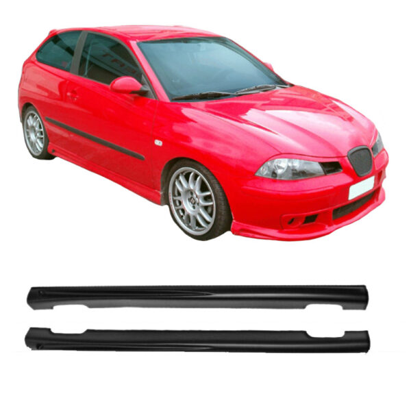 All in Point Πλαινά Μασπιέ Για Seat Ibiza 6L 02-08 Από Abs Πλαστικό 2 Τεμάχια 0013291