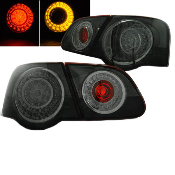 All in Point Πισινά Φανάρια Set Για Vw Passat B6 3C 05-10 Led Φιμέ Depo 0014078