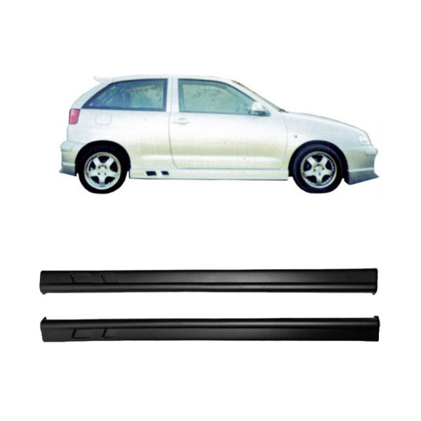 All in Point Πλαινά Μασπιέ Για Seat Ibiza 6k2 99-02 / Cordoba 6k2 99-02 Από Abs Πλαστικό 2 Τεμάχια 0014100