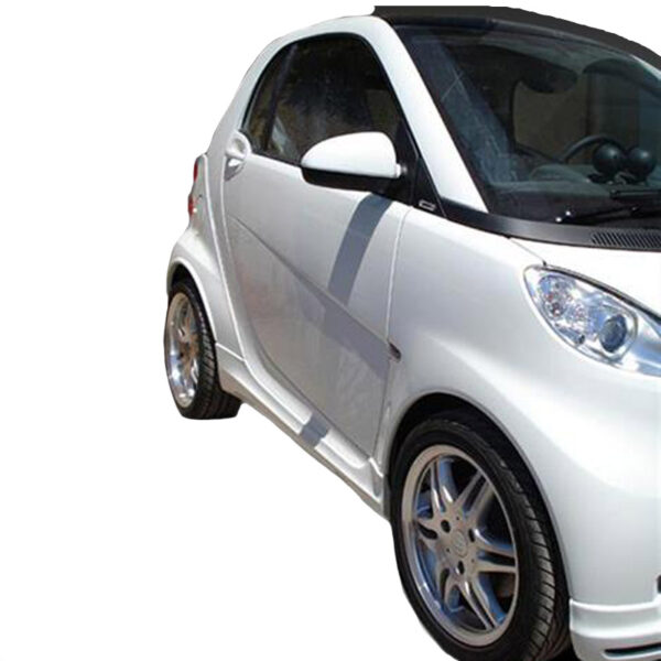 Πλαινά Μασπιέ Για Smart Fortwo 451 07-14 Brabus Look Από Abs Πλαστικό 2 Τεμάχια - Image 2