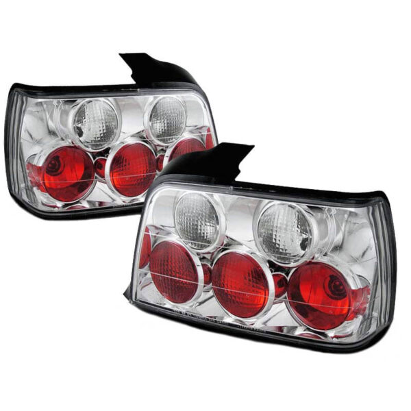 All in Point Πισινά Φανάρια Set Για Bmw 3 E36 Sedan 90-99 Τύπου Lexus Χρωμίου Sonar 0014434