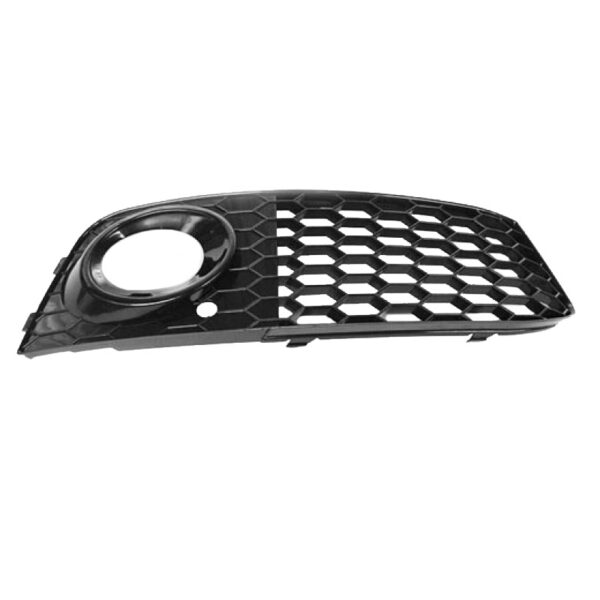 Δίχτυ Προφυλακτήρα Εμπρός Πλαινό Για Audi A4 B8 08-11 Γυαλιστερό Μαύρο Αριστερό & Δεξί 2 Τεμάχια - Image 4